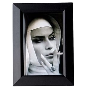 Nun smoking aesthetic vintage retro Gothic rockabilly metal occult goth Trendy